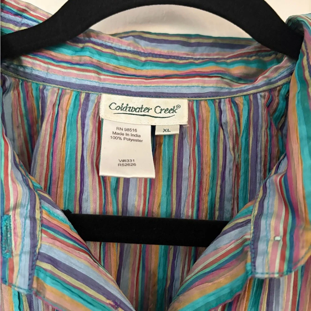 Striped coastal blouse - Picture 3 of 7